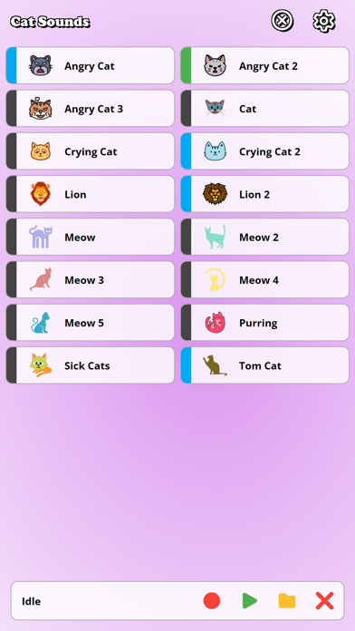 Screenshot #3 pour Cat Sounds Soundboard
