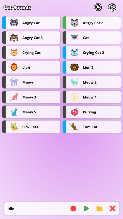 Cat Sounds Soundboard