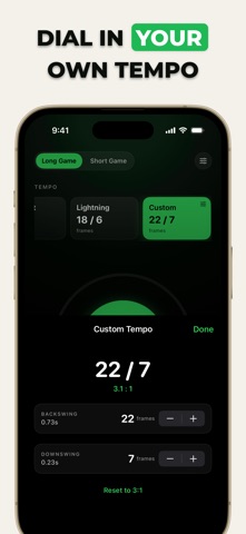 Golf Tempo Pro screenshot