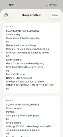 Scan Smart - document scanning screenshot