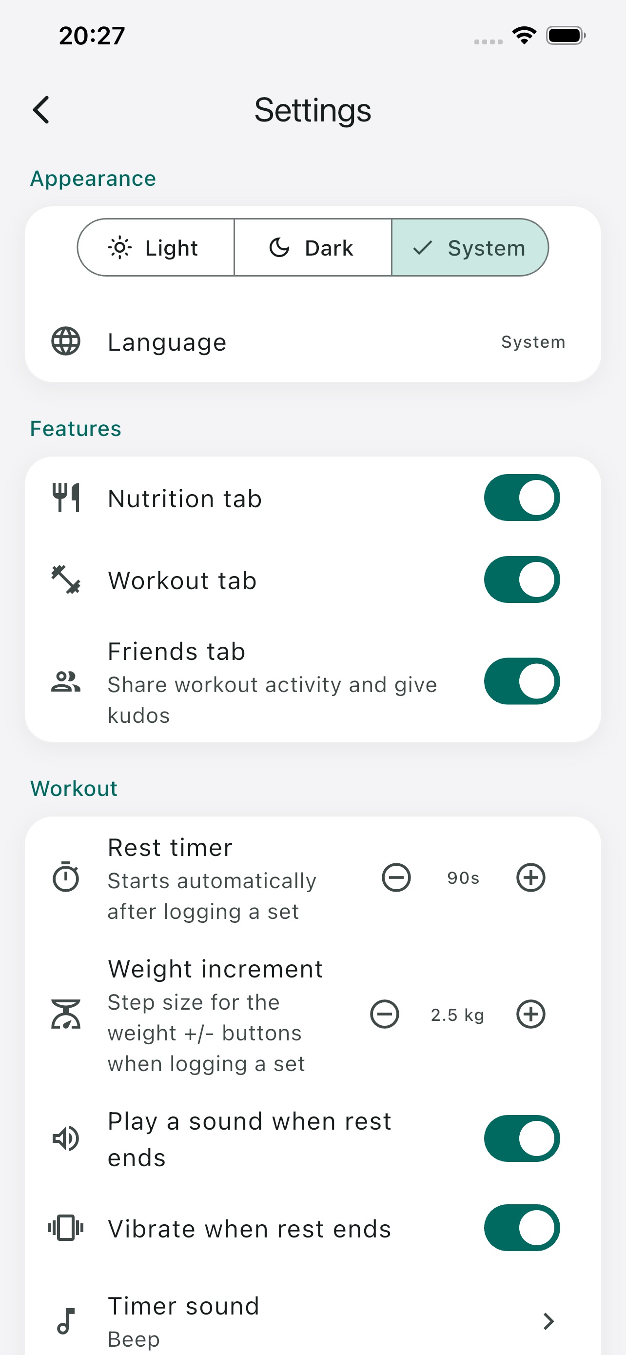 Screenshot 6 of nuwo: nutrition & workout