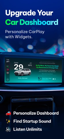 CARFACE My Car Widgets App app screenshot