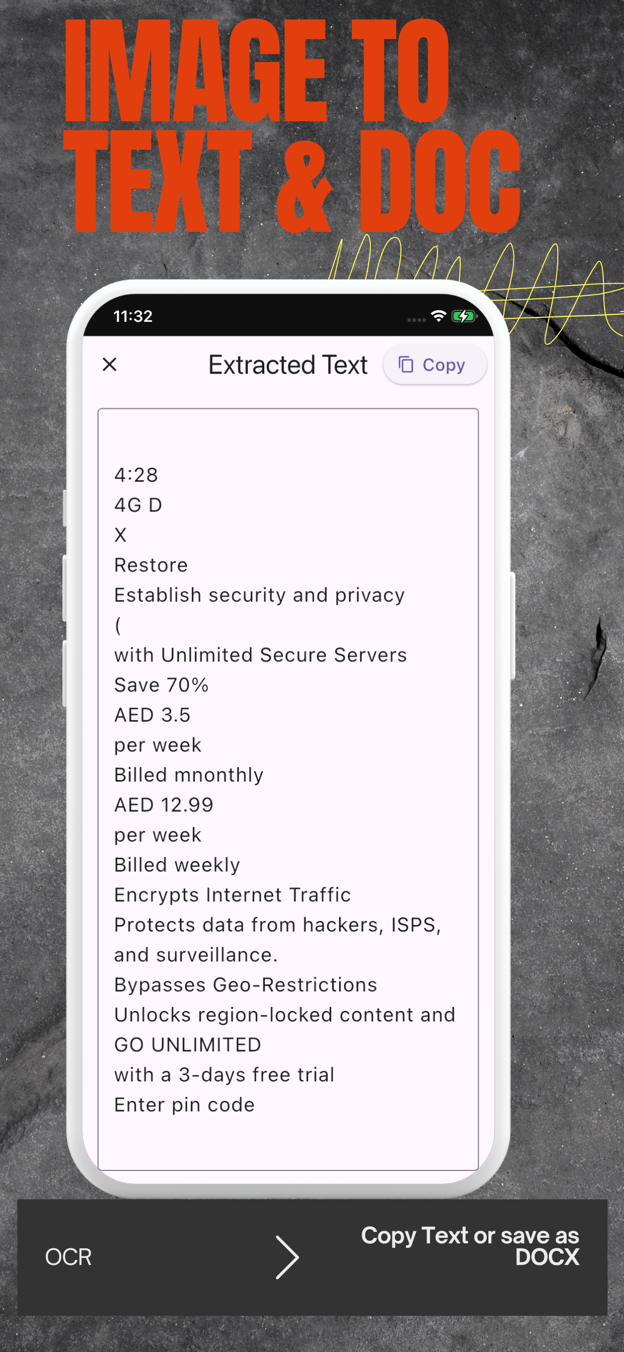 PDF Scanner RS - Create PDF