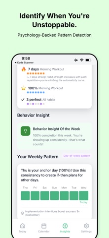 H: Habit Tracker Screenshot 3 of 5