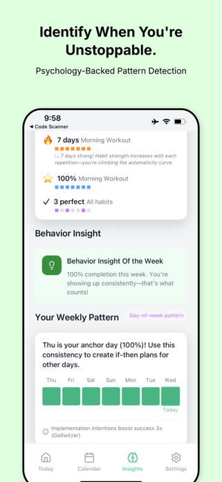 H: Habit Tracker Screenshot 3 of 5