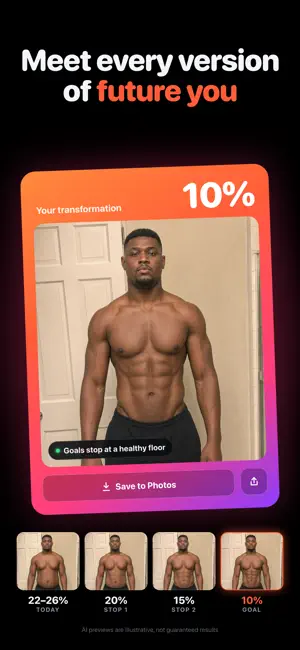 ShredCast: AI Body Fat Scanner screenshot 3