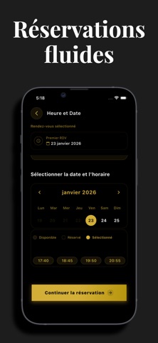 DN barber iPhone screenshot