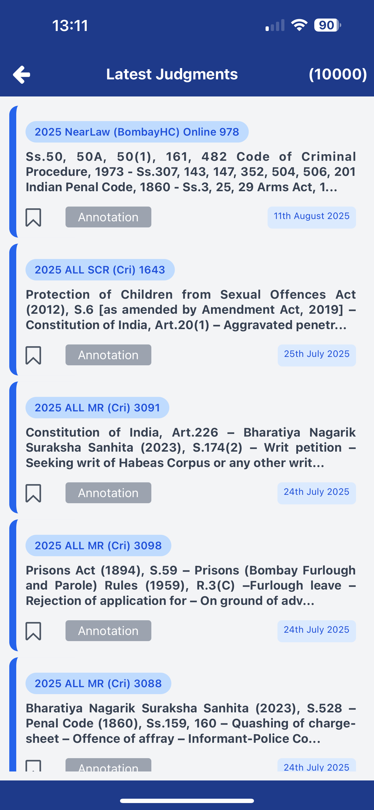 NearLaw Case Law Finder India screenshot 7