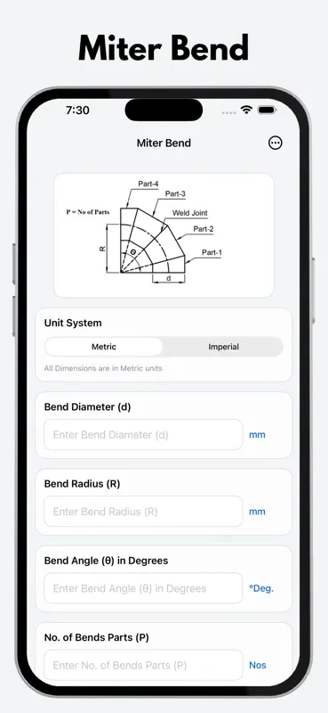 Miter Bend Pro screenshot 1 of 7