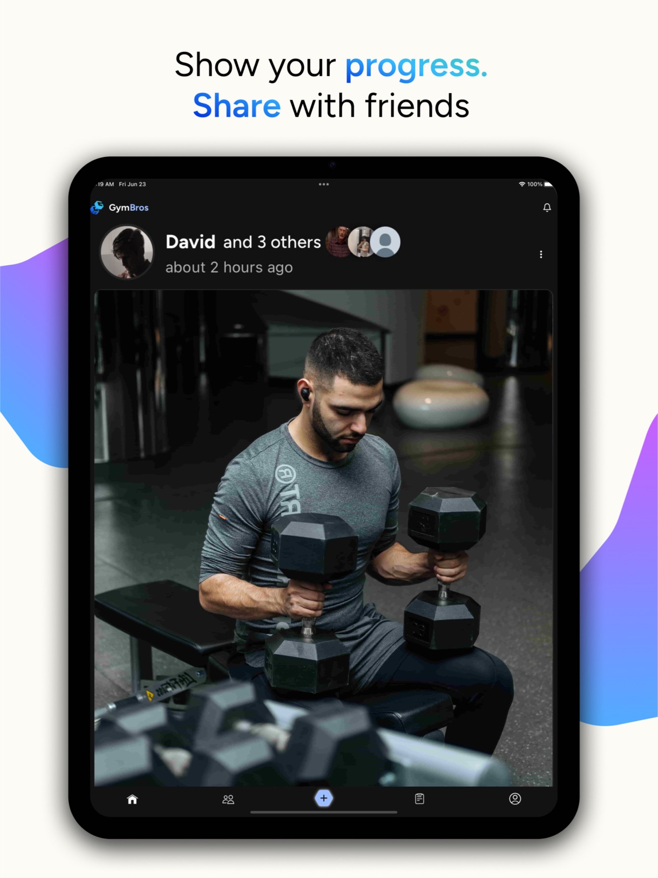 Liftoff - Ranked Gym Workouts screenshot 1