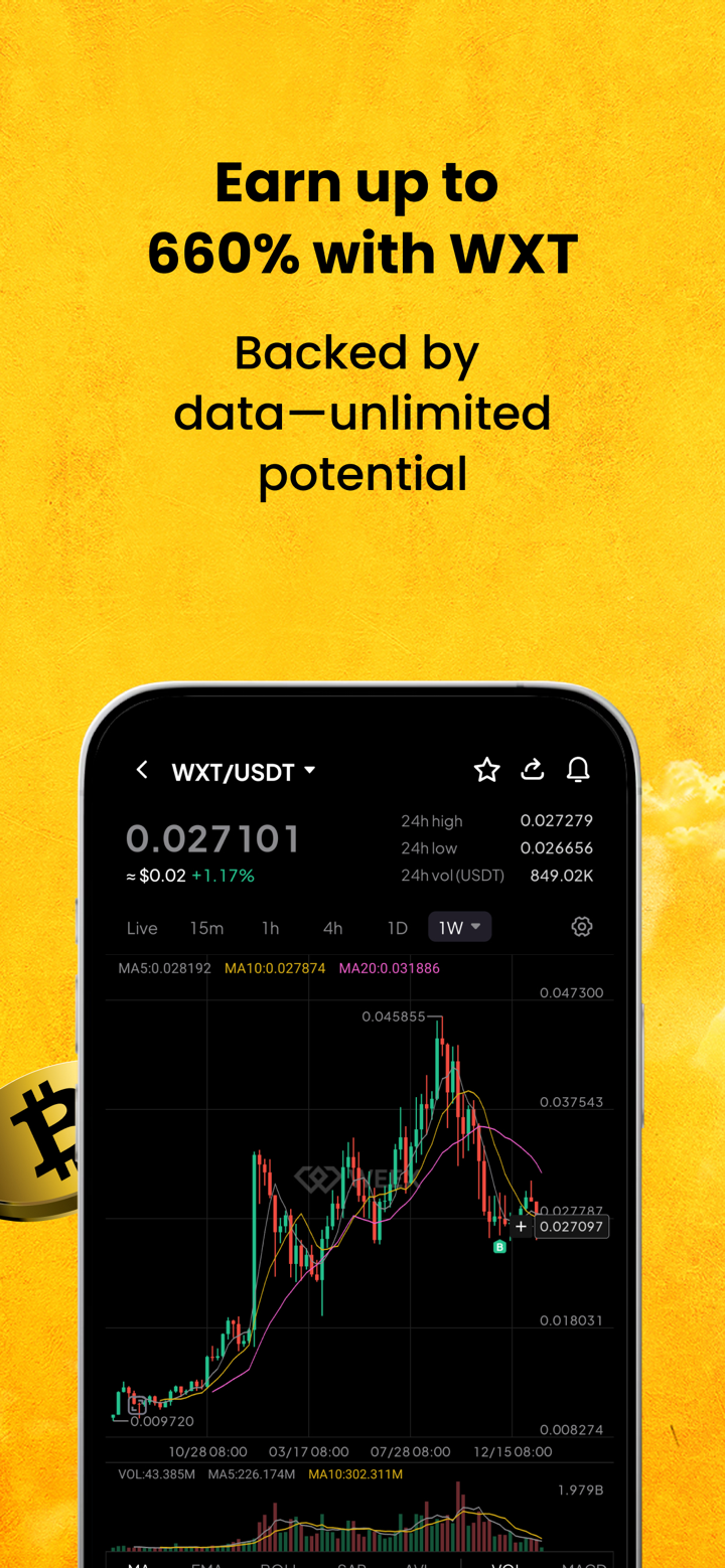 WEEX - Buy Bitcoin & Crypto screenshot 9
