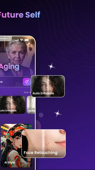 Capture d'écran de AgeLapse – Face Age Changer sur iPhone 2