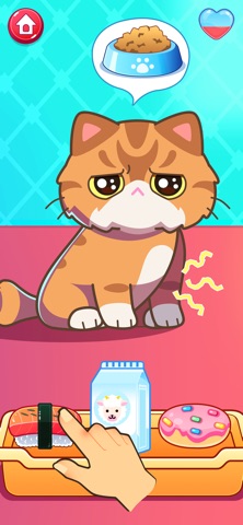 Cat Games for kids iPhone screenshot