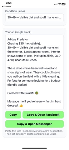 SALADai Screenshot 3 of 5