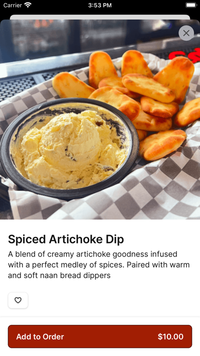 TuscNY Pizza iPhone screenshot 4 - Food & Drink app