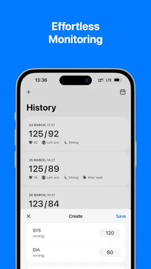 Blood Pressure.Tracker Monitor screenshot 1