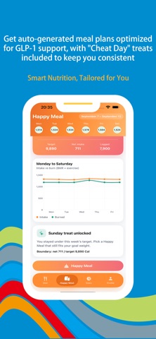 Wonder Nourish - Diet Tracker iPhone screenshot