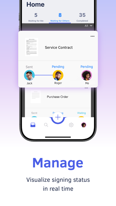 DottedSign - eSign & Fill Docs iPhone screenshot 5 - Business app