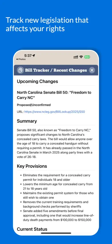 CCWCalc: 50+ State CCW Laws screenshot 5