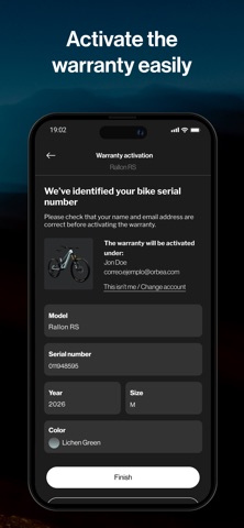 Orbea RS Connect Screenshot 6 of 7