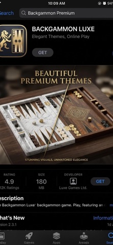 Realistic Backgammon Screenshot 3 of 6