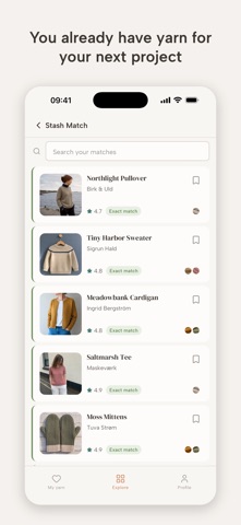 Nysta: Yarn Stash & Patterns Screenshot 2 of 8