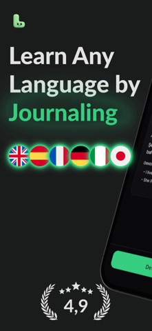 Linjoy: Language Journal Screenshot 1 of 6