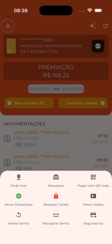 Meu Maxxcard Screenshot 2 of 3