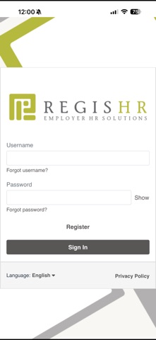 Regis HR Screenshot 1 of 10