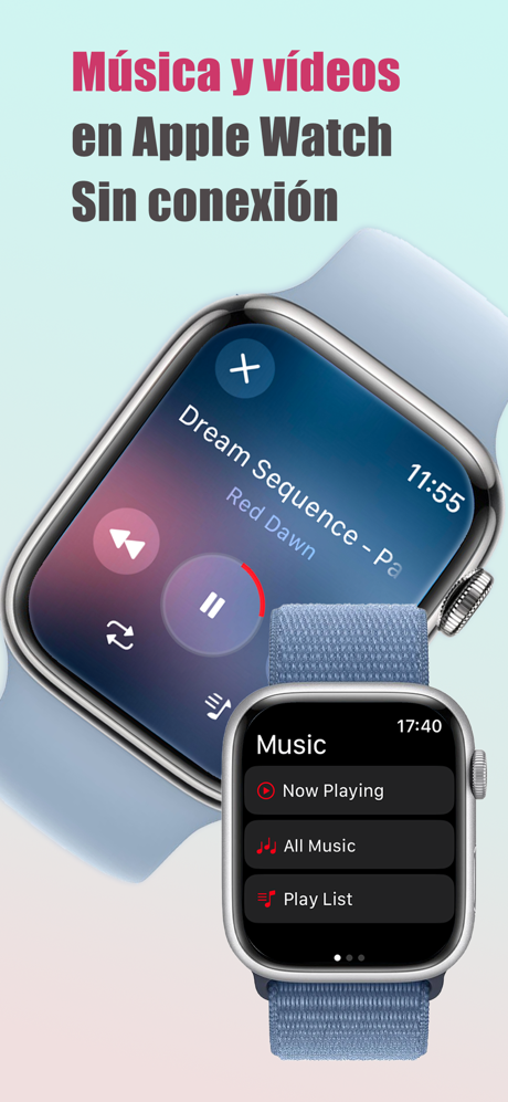 WristPlayer - Música y vídeo screenshot 1