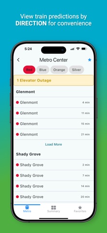 DC Metro Buddy & Train Widget Screenshot 4 of 7