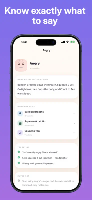 Feelings for Kids: Calm Down screenshot 6 of 6