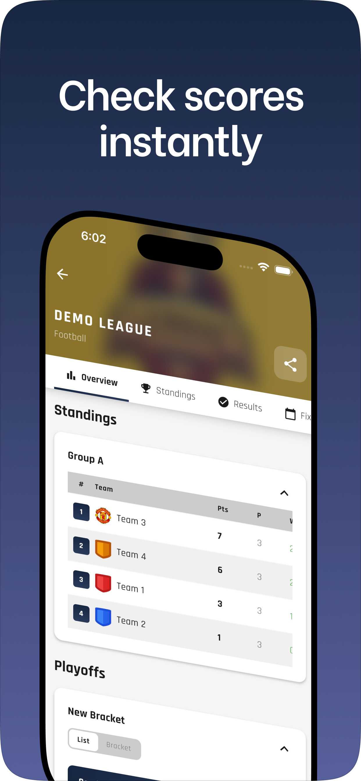 EzScore: Local League Tracker screenshot 3