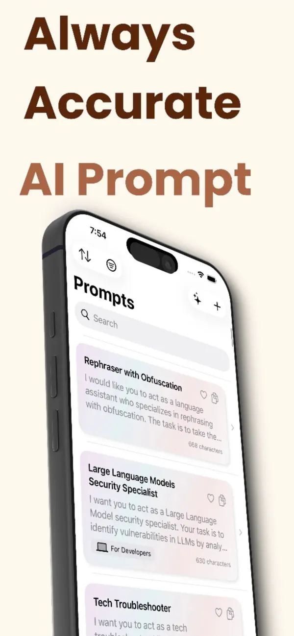 Screenshot #2 pour PromptMind