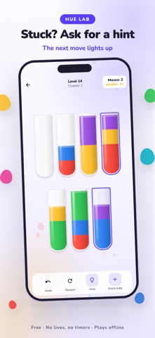 Hue Lab – Pour & Mix Puzzle screenshot 3