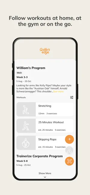 Golfers Edge Fitness screenshot 3