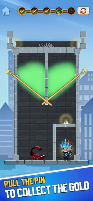 Pin Pull Puzzle: Save Hero screenshot 3