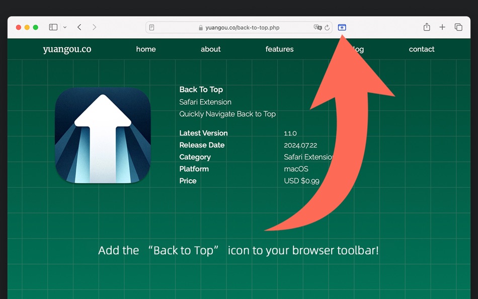 #2. Back To Top (macOS) 来自: 亦伦 谢