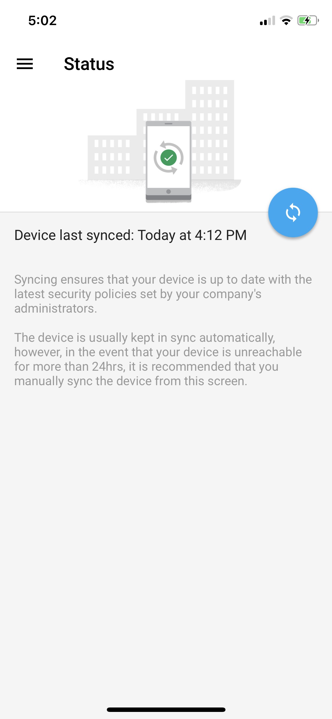Google Device Policy screenshot 2
