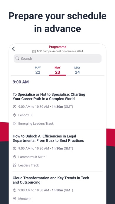 ACC Europe Conference 2025 Screenshot 3 - AppWisp.com ACC Europe Conference 2025 Screenshot 3 - AppWisp.com