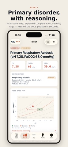 ABG Pro Arterial Blood Gas screenshot