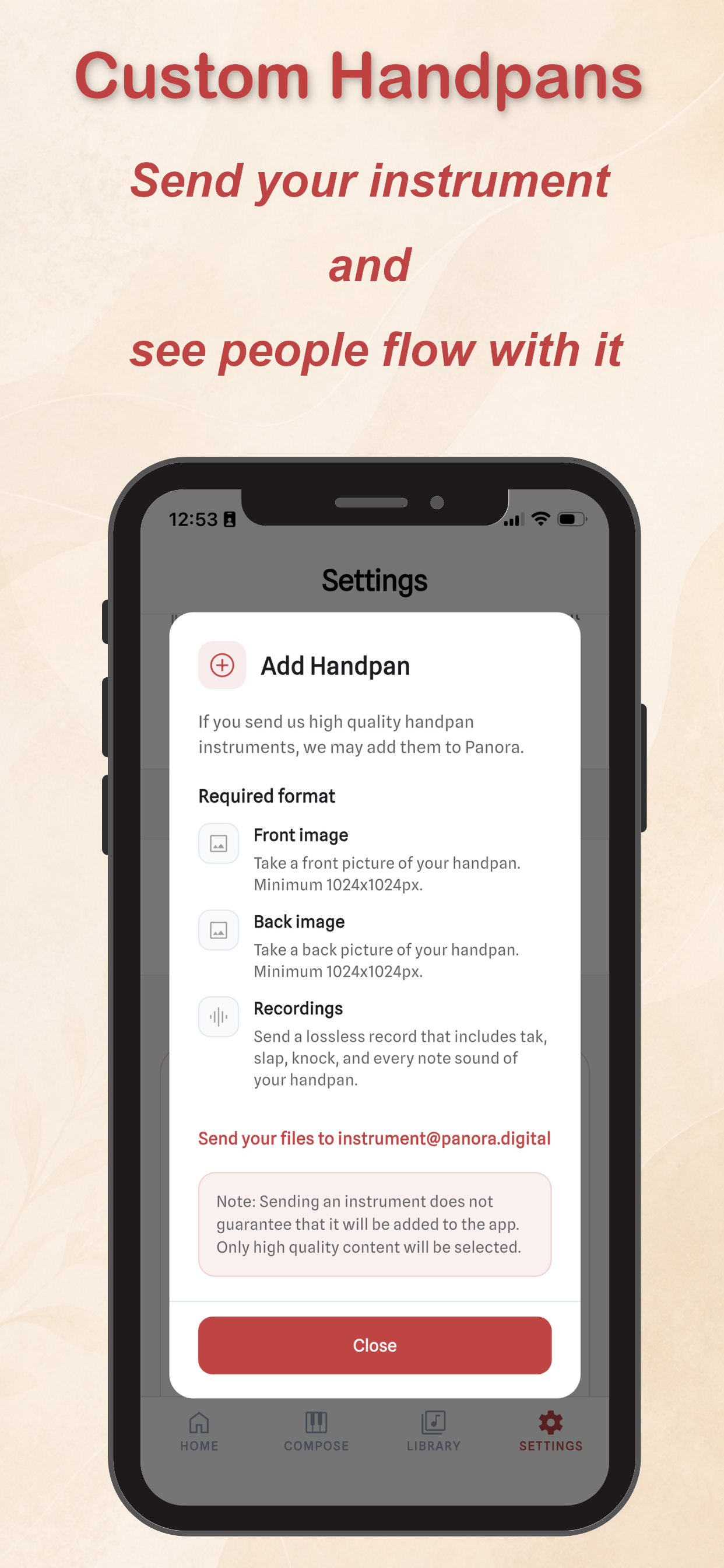 Panora - Virtual Handpan screenshot 5