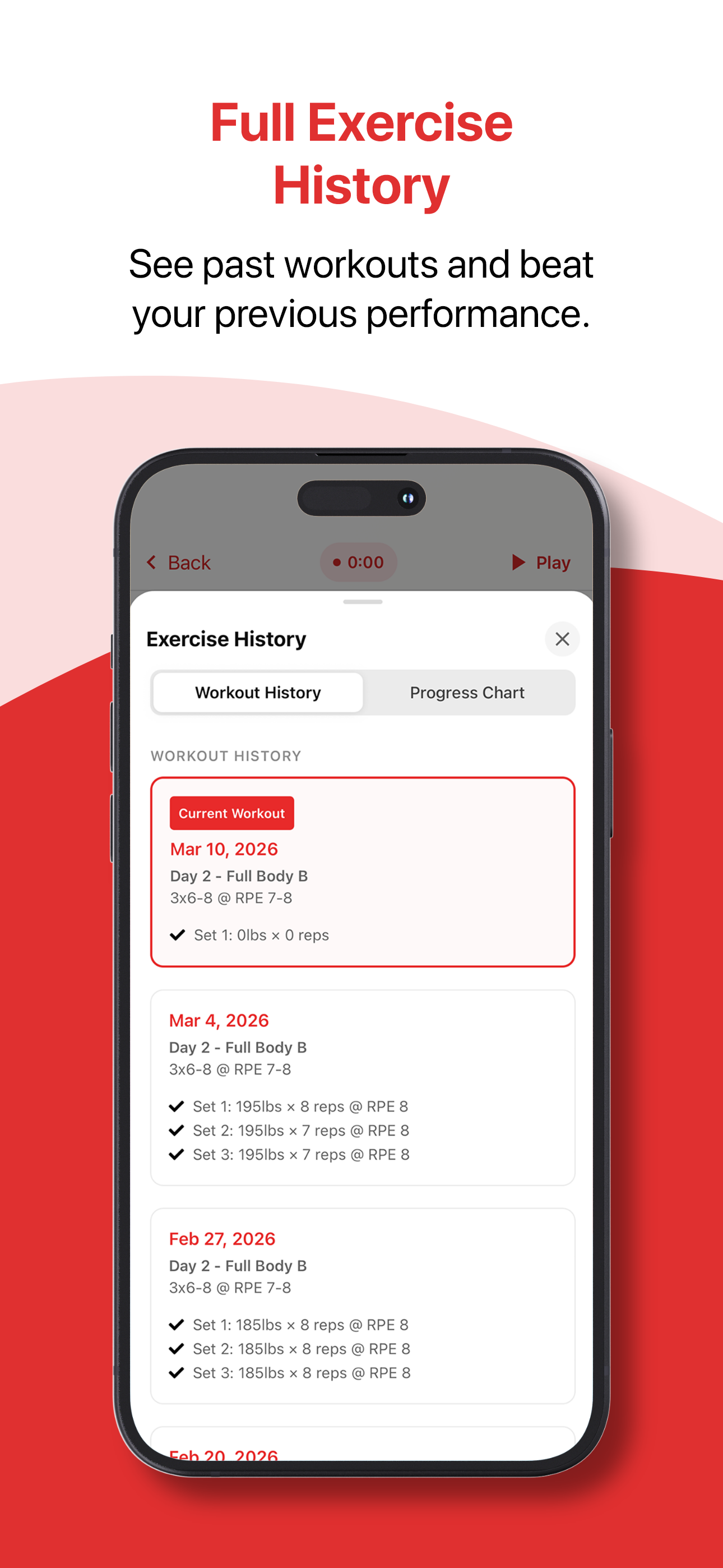 Ripped Workout Tracker