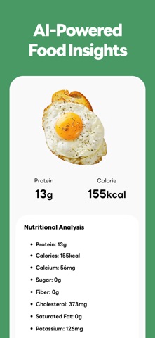 AI Protein Tracker iPhone screenshot