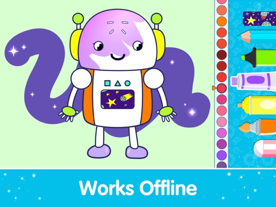 Screenshot #5 pour Jeux Enfant Pages de Coloriage