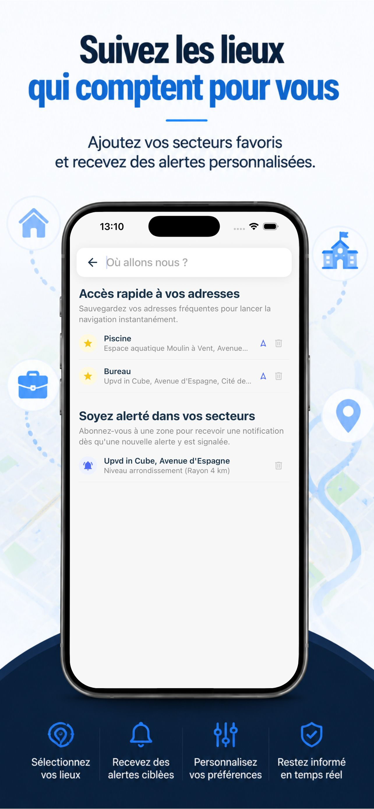 ClickAlert : Alertes locales screenshot 7