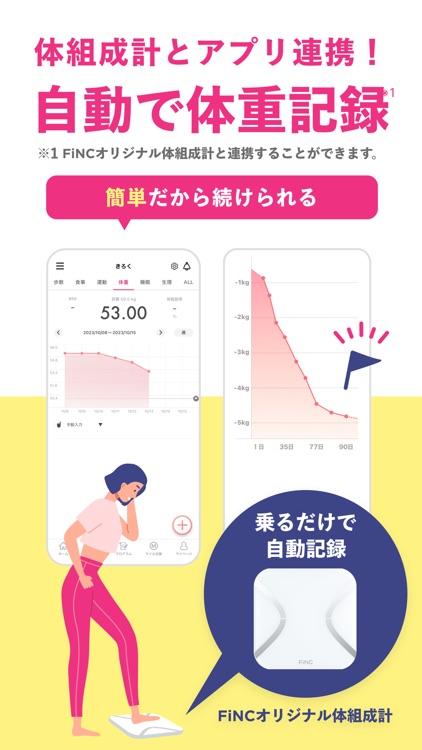 FiNC ダイエットのための体重管理やカロリー計算アプリ screenshot-4