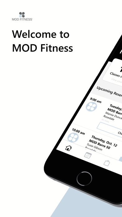 MOD Fitness iPhone screenshot 1 - Health & Fitness app