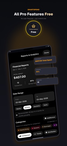 Expense Tracker: Budgeting Screenshot 1 of 5