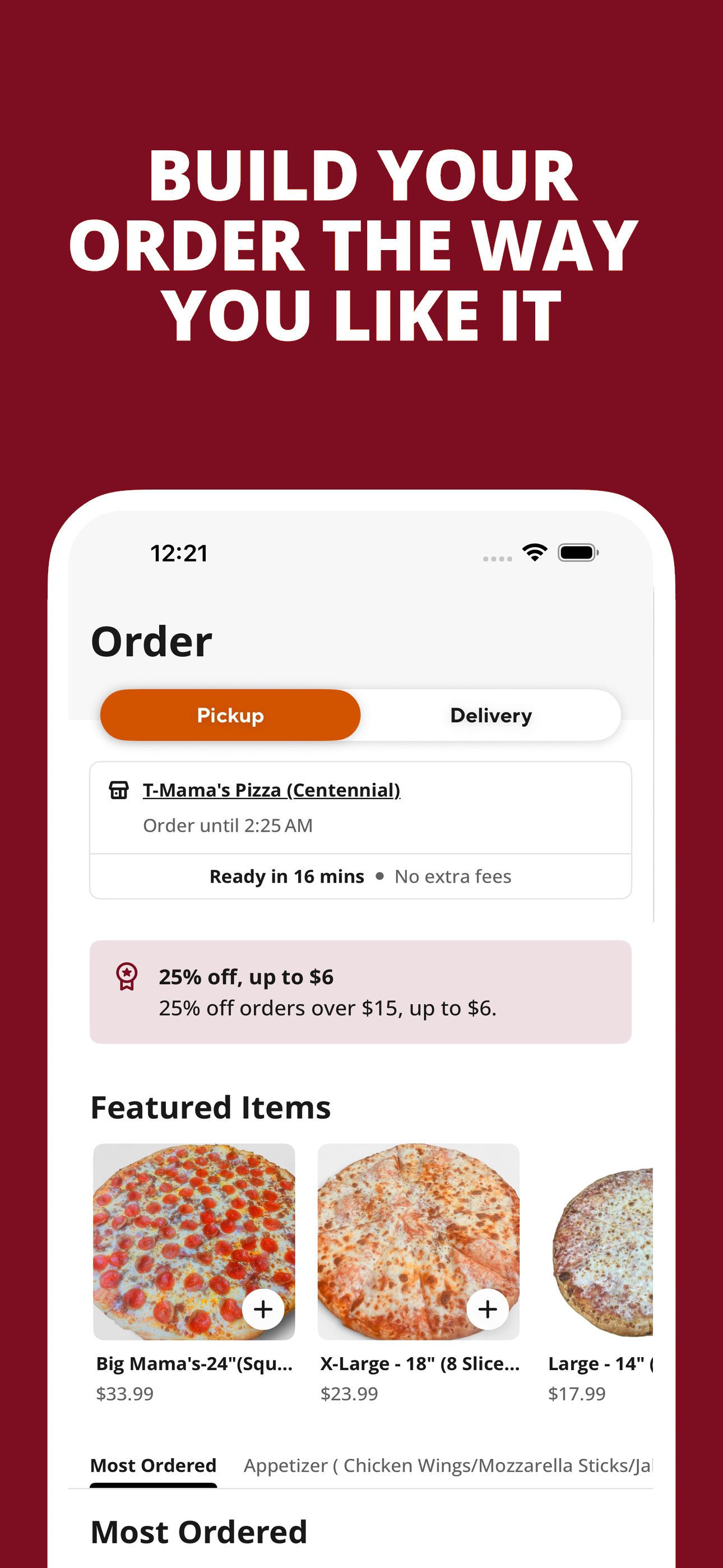 T-Mama's Pizza screenshot 2